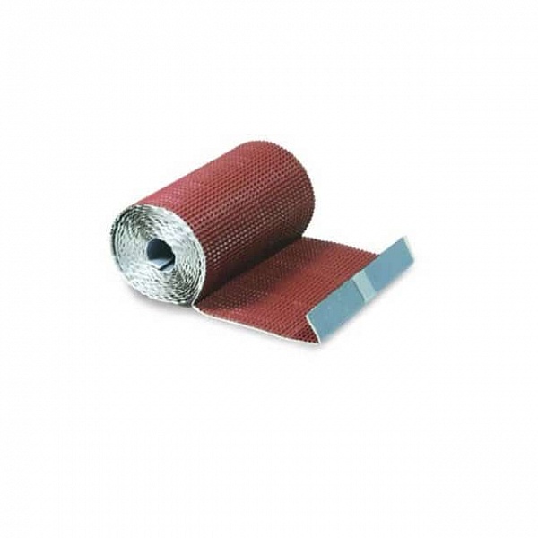 Гофрированная лента для примыканий Luxard F-2 красная, алюминий